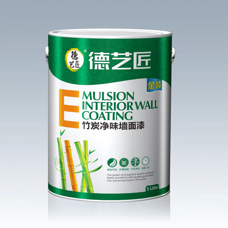 竹炭净味墙面漆